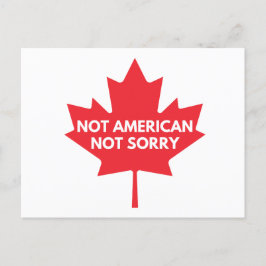 No es estadounidense, no es una tarjeta postal