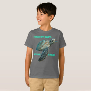 NO ES FÁCIL SER Camiseta VERDE.