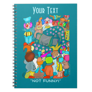 ¡No es gracioso! Cuaderno de espiral