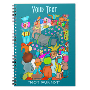 ¡No es gracioso! Cuaderno de espiral