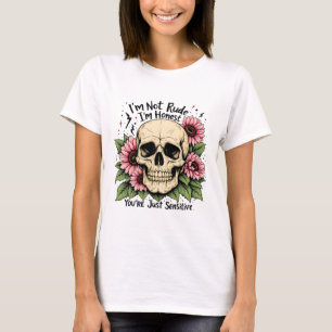 No es grosero, sólo una camiseta honesta   Funny S