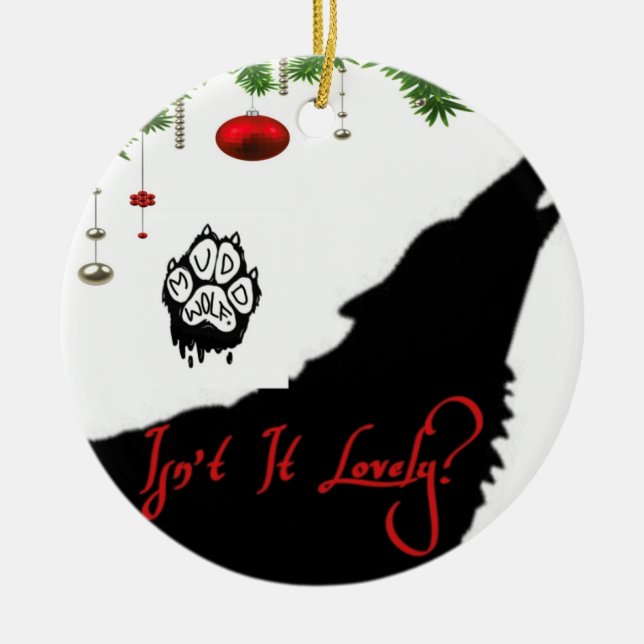 ¿No es hermoso ornamento cerámico? (Frente)