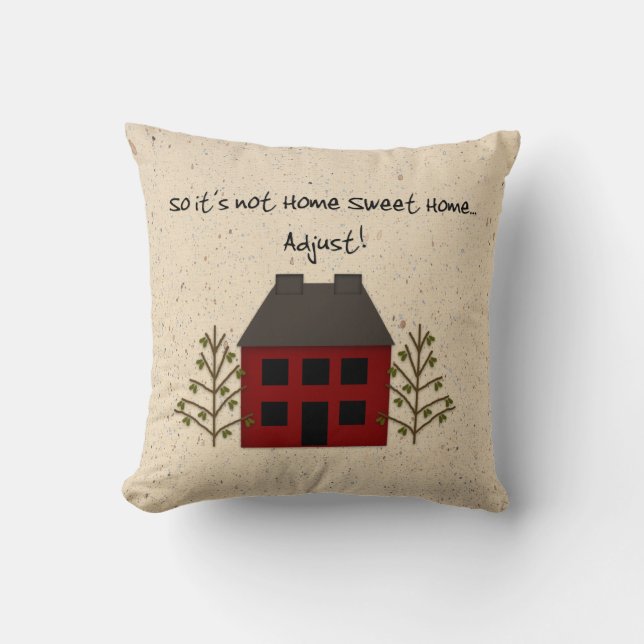 No es la almohada de hogar dulce (Anverso)