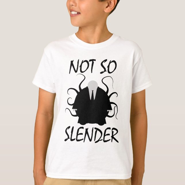 No es la camiseta de Slender Man (Anverso)