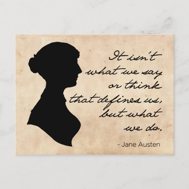 No es lo que decimos o pensamos en la postal (Anverso)