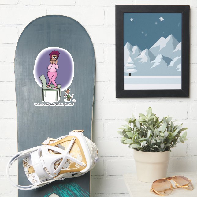 No Es Lo Que Estoy Buscando Pegatinas Personalizad (snowboard)