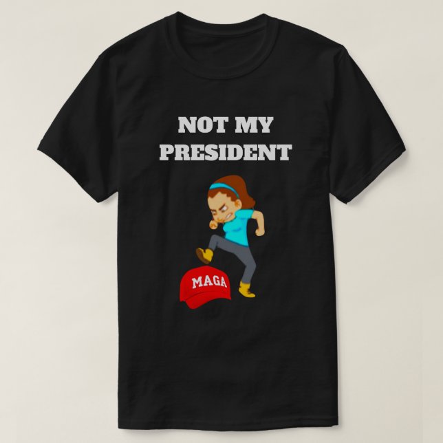 No es mi camiseta presidencial (Diseño del anverso)