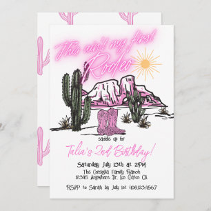 "No es mi primer rodeo" invitación para el segundo