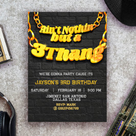 No es nada más que una invitación de 3 Thang - hip