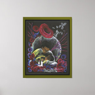 No es necesario que sufran solos - Canvas de arte