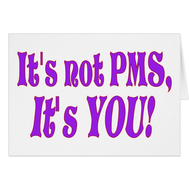 ¡No es PMS! (Anverso (Horizontal))