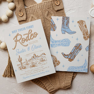 No es su primera invitación de Rodeo Baby Shower