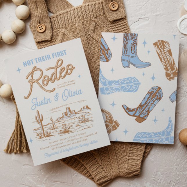 No es su primera invitación de Rodeo Baby Shower (Subido por el creador)
