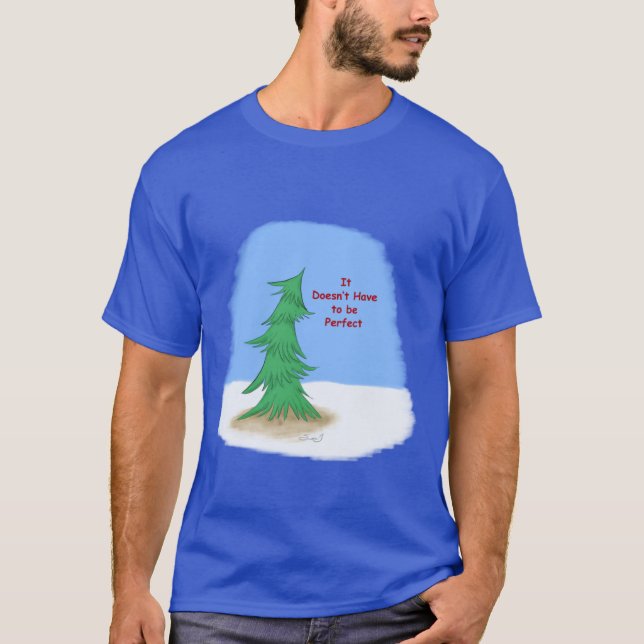 No es una camiseta de árbol perfecta (Anverso)