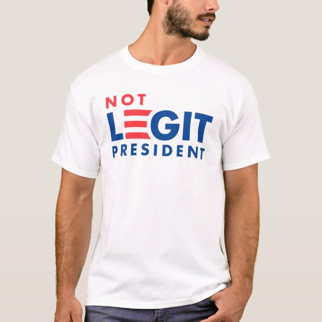 No es una camiseta del presidente legítimo (Anverso)