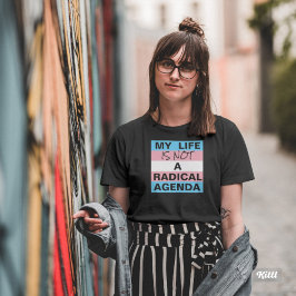 No es una camiseta radical de agenda