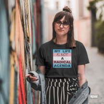 No es una camiseta radical de agenda