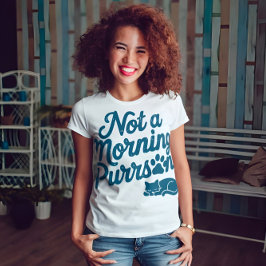 No es una graciosa camiseta de gato