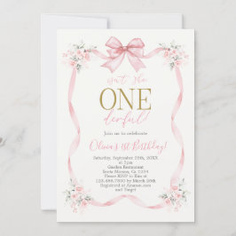 ¿No es una invitación maravillosa para el primer c