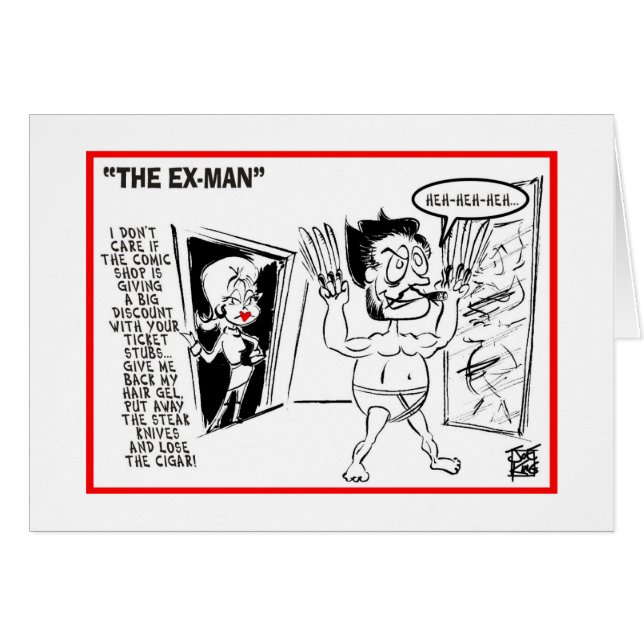 No es usted - es yo: "LOS EX-MAN " (Anverso (Horizontal))