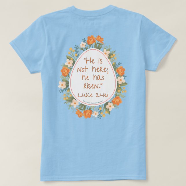 No Está Aquí De La Camiseta (Reverso del diseño)