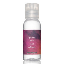 No estás solo en Galaxy Inspirando Cita