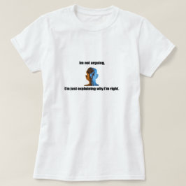 No estoy discutiendo camiseta
