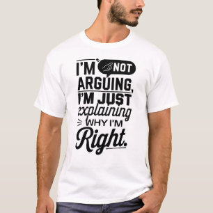 No estoy discutiendo camiseta - solamente explican