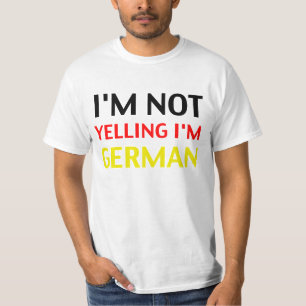 No estoy gritando la camiseta