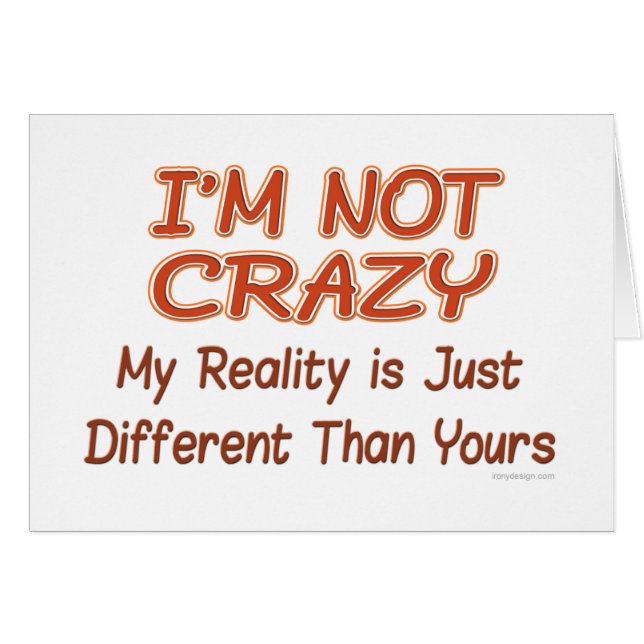 No estoy loco (Anverso (Horizontal))