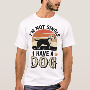 No Estoy Soltero Tengo un Diseño de Camiseta Vinta