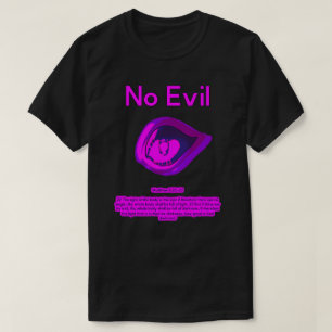 No Evil - Purple Passion - Camiseta