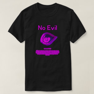 No Evil - Purple Passion -  Camiseta
