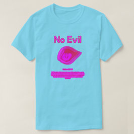 No Evil - Tahitian Sunset Logo- Camiseta