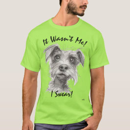 ¡No fui yo! Camiseta de perro divertida - ¡Juro!
