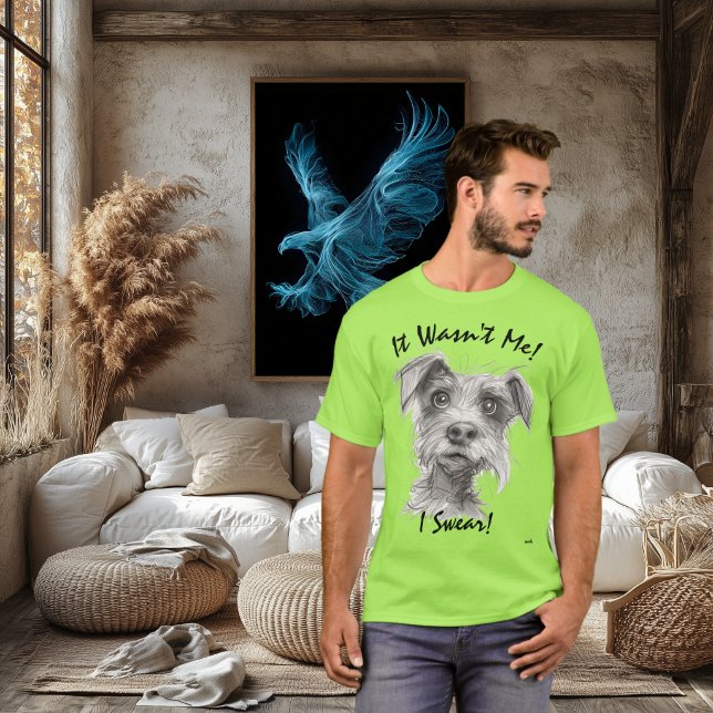 ¡No Fui Yo! Camiseta Divertida de Perro - ¡Lo Juro (Subido por el creador)