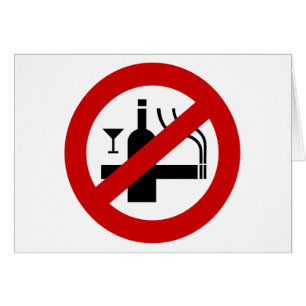NO fumar alcohol ⚠ Rótulo tailandés ⚠