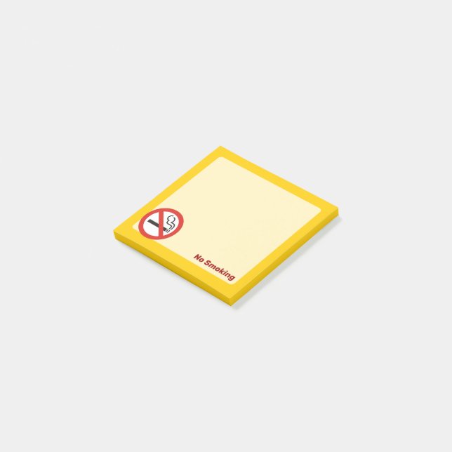 No fumar notas posteriores (En perspectiva)