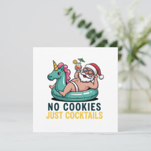 No Galletas Solo Cócteles Santa Verano Navidad 