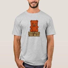 No golpees la camiseta del oso
