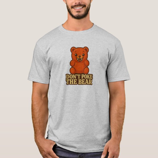No golpees la camiseta del oso (Anverso)