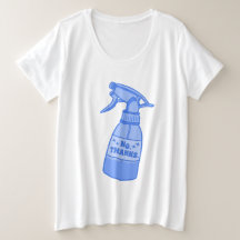 No, gracias. Botella de spray humor sassy