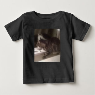 No hablando con usted la camiseta del bebé del