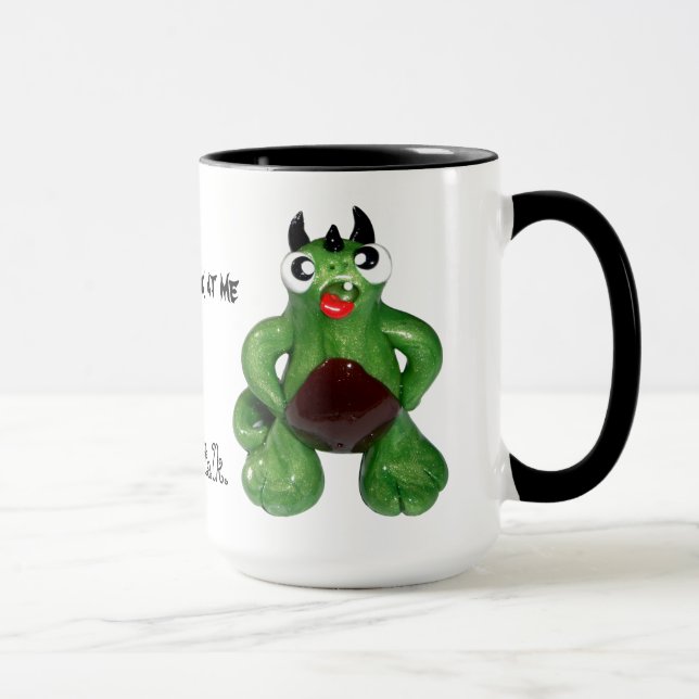 No hable conmigo la taza de café (Derecha)