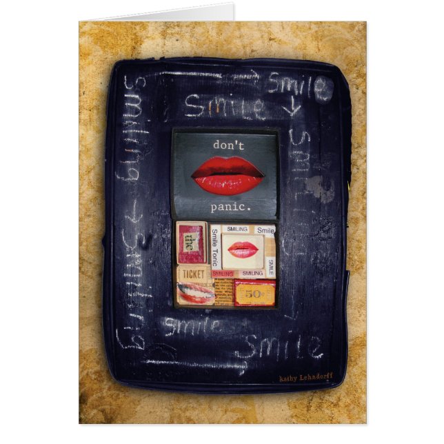 ¡No hace aterrarse/sonrisa! (Frente)