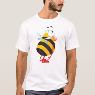 No hace la camisa tímida de la abeja para los