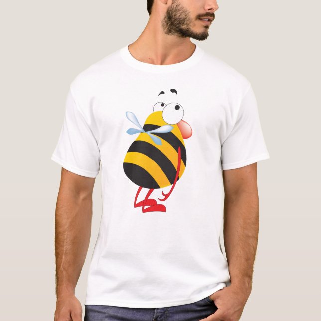 No hace la camisa tímida de la abeja para los (Anverso)