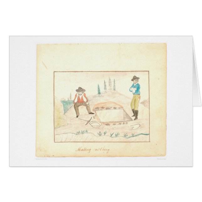 No haciendo nada (1602A) (Anverso (Horizontal))