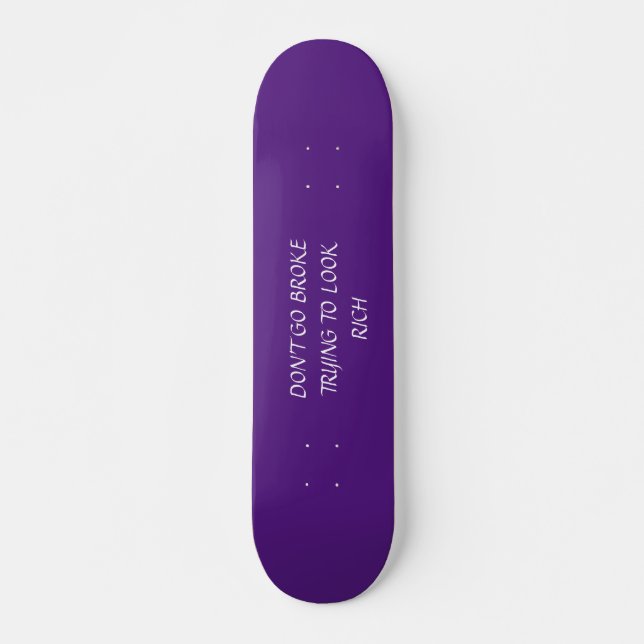 NO HAGAN Skateboard (Anverso )