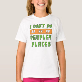 No hago camiseta de Peopley Places
